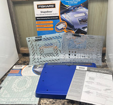 Fiskars ShapeBoss Ultimate Embossing System W/ Extra Stencil Sets 5600