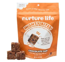 Mighty Bites, Chocolate Chip, 1 Pack, Healthy Snacks for Kids & Toddlers Made
