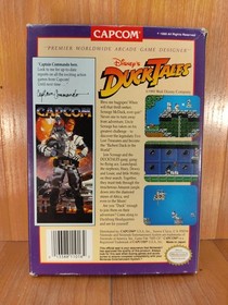 vgc BOX CIB Disney's Duck Tales DuckTales manual complete in nes lot Capcom