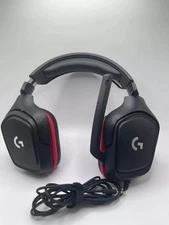 Logitech G332 3.5mm Multi Platform Stereo Gaming Headset - Black/Red (/RT6-22...