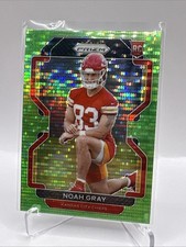 2021 Panini Prizm - Rookie Noah Gray #418 Green Prizm (RC)