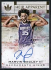 2018 Panini Court Kings Basketball Marvin Bagley III #HA-MBG PSA 10