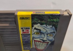 Lotto videogiochi Batman con Il ritorno del Joker per NES puliti e testati 