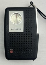 Panasonic 7 Transistor Handheld Radio Model R-1077 Made in Japan Vintage Works
