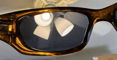 OAKLEY XX TWENTY NEW TORTOISE W/ GOLD AFTERMARKET POLARIZED OO9157