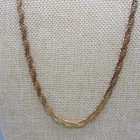 Vintage Trifari Necklace Gold Tone Chain 30 Inch