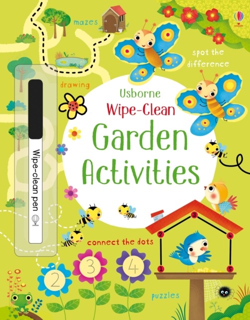 Wipe-Clean Garden Activities by Kirsteen Robson NEW - Image 6