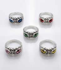 **Amazing Adjustable Owl Ring - Choice Of 5 Colours