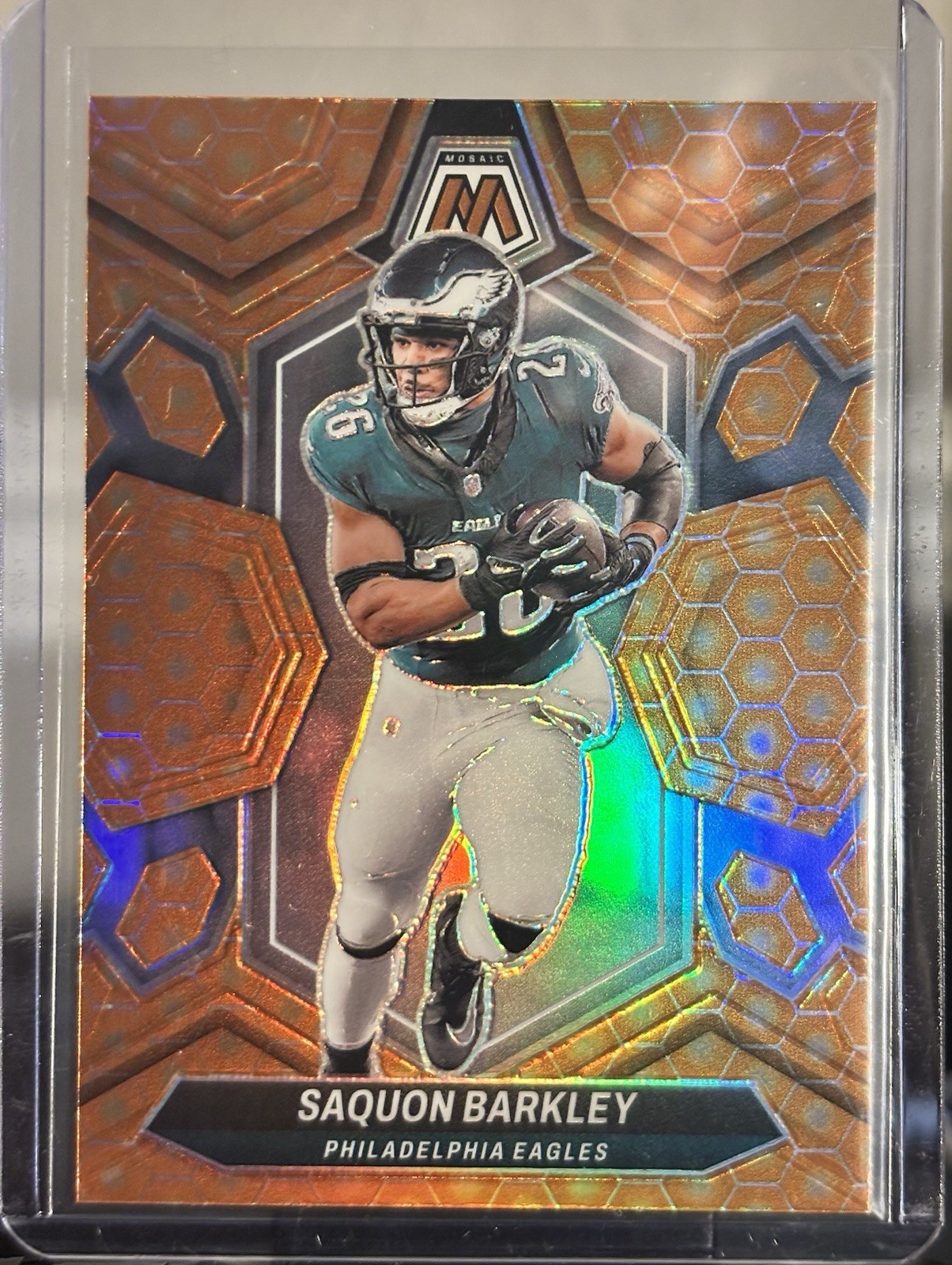 2024 Mosaic Honeycomb Saquon Barkley SSP Case Hit #177 !!