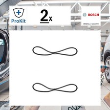 2x ORIGINAL® Bosch Keilriemen für VW PASSAT B2 Variant PASSAT B2 LT 28-35 I