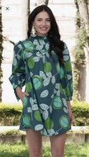 NWT Olivia James The Label Emma Mini Dress In Pomegranate Sz XS