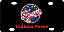 Aluminum License Plate 6in x 12 in Made in USA FOR Indiana Fever