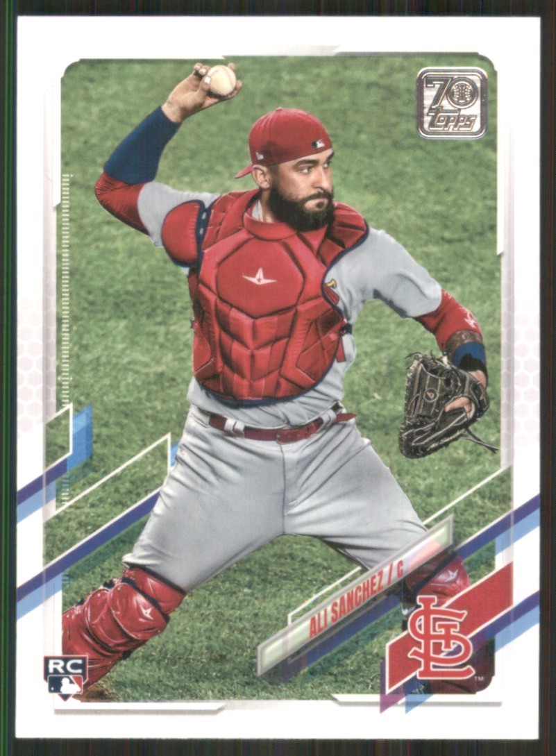 2021 Topps Update #US244 Ali Sanchez RC St. Louis Cardinals 45779