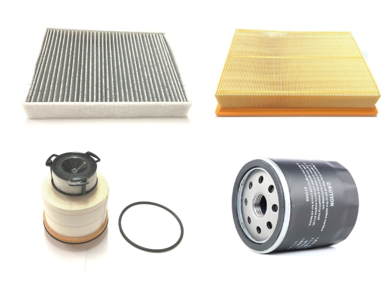 For TOYOTA HILUX REVO MK8 PICK UP GUN125 2.4TD/GUN126 2.8D ENGINE FILTER KIT 16+