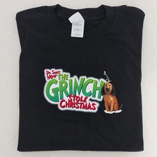 Dr Seuss How The Grinch Stole Christmas Vintage T-shirt - Size XL