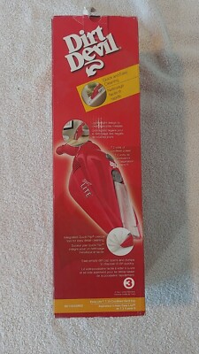 Dirt Devil Cordless Hand Vac Vacuum Easy Lite 7.2 Volt Hand