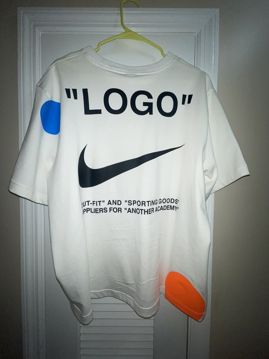 Nikelab X Off-White Men's Mercurial NRG X T-Shirt Virgil Abloh