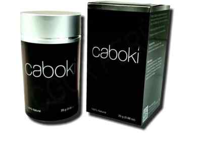 pack of 2 Caboki hair building fiber for natural looking hair 25gms Black colour