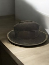 Betmar New York Women  s Navy Blue Fedora 100 Wool Hat