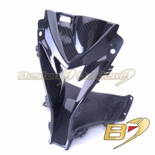 BMW 15-19 S1000RR Carbon Fiber Front Center Nose Air Intake Fairing Stay Bracket
