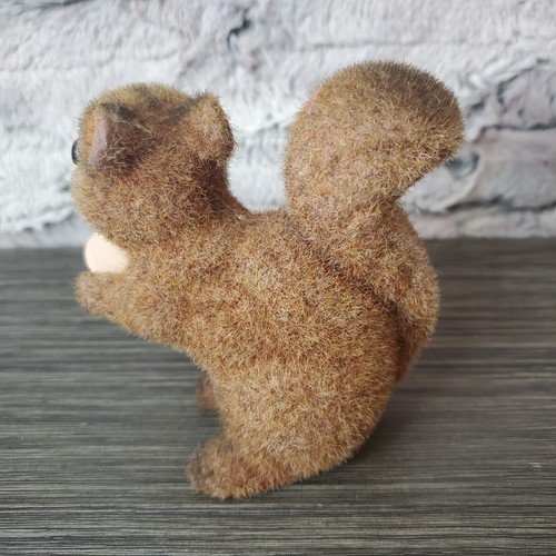 Vintage Floccato SQIRREL Seramic Coin Bank anni 60 GIAPPONE - Realizzazione Noce - Foto 3 di 9