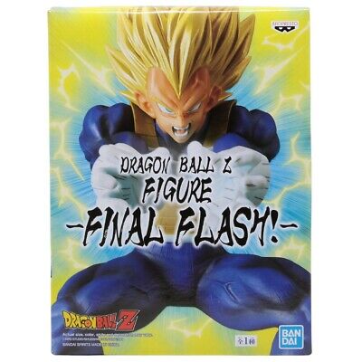 Banpresto JecrShops x Discovery Channel Super Saiyan Vegeta Final Flash!  Figure blue