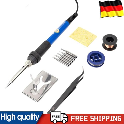 60W Soldering Iron Kit Quick Heating for Chip Board/Jewelry/Guitar