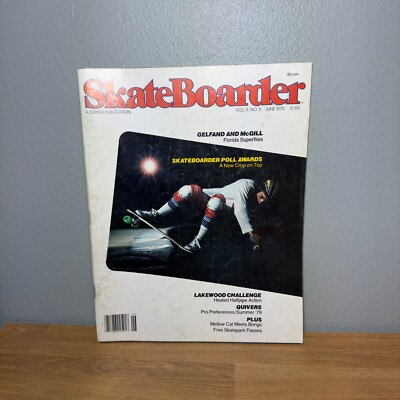 VTG Skateboarder June 1979 Vol 5 No 11 Magazine Skateboard Steve Olson