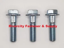 (100) M10-1.5x40 Metric Hex Flange Bolts Grade 10.9 DIN 6921 M10x1.5x40 Screws