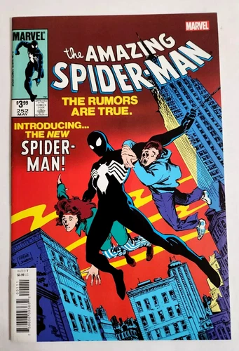 The Amazing Spider-Man #252 / Facsimile Edition / 2019 NM/MT 1st Black Costume