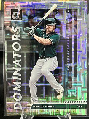 Marcus Semien Texas Rangers 2020 Donruss Dominators Vector