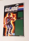 GI JOE CUSTOM ROCKY TRAINER CARDBACK Action Figure File Card