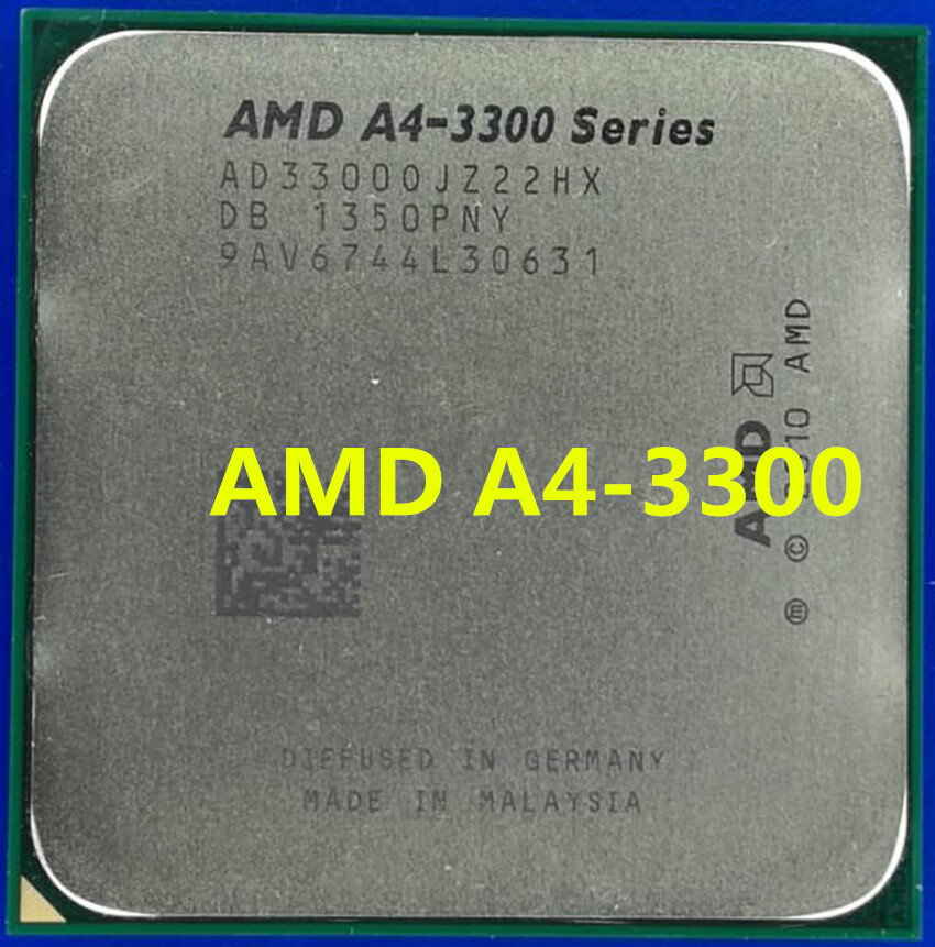 Computer Components Amd A4 3300m Series Price AMD A4-3300 CPU A4