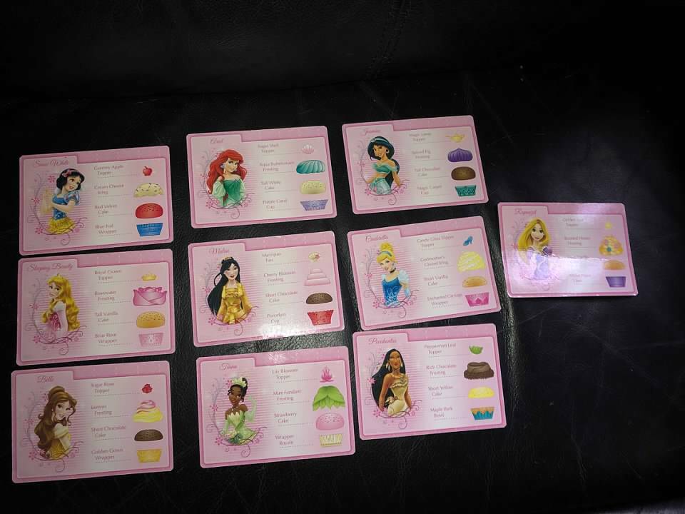 Disney Princess Enchanted Cupcake Party Game Replacement Pieces - You  Choose