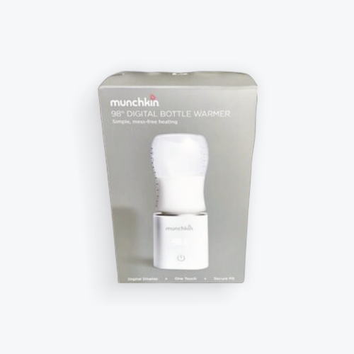 Munchkin 98° Digital Bottle Warmer Adapter For MAM Bottles – O-Ring Adapter Ring For Secure Fit, Leak-Proof Warming