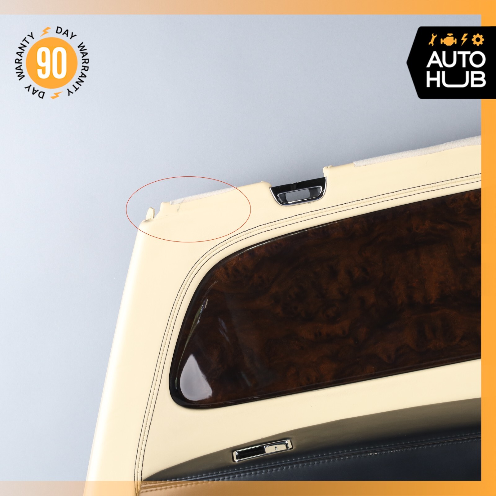 07-11 Bentley Continental GTC Rear Right Side Interior Door Panel OEM 63k