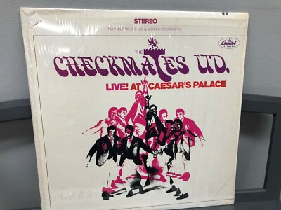 The Checkmates Ltd. Live!  At Ceasar's Palace Capitol ST-2840 Funk 1967 Plays NM