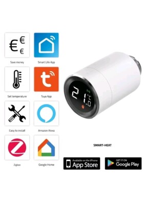 8x Stück ALECTO SmartLife Heizkörpersteuerung