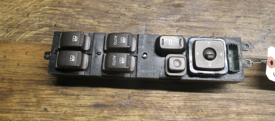 06-09 HYUNDAI AZERA FRONT LEFT DRIVER SIDE MASTER DOOR LOCK WINDOW SWITCH OEM - Image 3 of 4