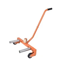 Aain DY016 Heavy-Duty Adjustable Tire Wheel Dolly For Workshop, Garage, Orange
