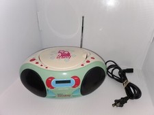 NPower Nickelodeon iCarly Portable CD Boombox AM/FM Radio.HTF READ DESCRIPTION
