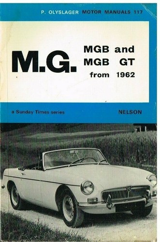 MG MGB Mk1 Mk2 ROADSTER & GT COUPE (1962-71) OWNERS REPAIR MANUAL