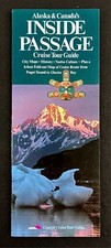 1999 Alaska Canada Inside Passage Coastal Cruise Tours Vintage Travel Brochure
