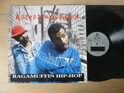 Asher D & Daddy Freddy    Ragamuffin Hip-Hop  GER 1988  LP  Vinyl   vg+ 