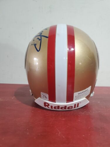 San Francisco 49ers Riddell Mini Casco FIRMATO - Foto 4 di 5