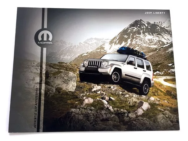 2011 2012 Jeep Liberty Accessories Original Dealer Sales Brochure