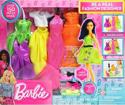 Barbie Be A Fashion Designer Dress Up Kit Creative Doll Fashion Craft Set | eBay Barbie Be A Fashion Designer Dress Up Kit Creative Doll Fashion Craft Set | eBay