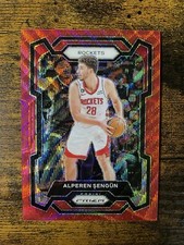 2023-24 Panini Prizm - Ruby Wave Prizm #20 Alperen Sengun