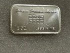 Vintage Jackson Precious Metals 1 Troy Oz .999 Fine Silver Bar