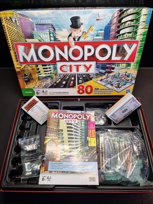 Monopoly City- Elektronischer Makler- Mit 3D Gebäuden aus 2012. Mega Rarität !!!